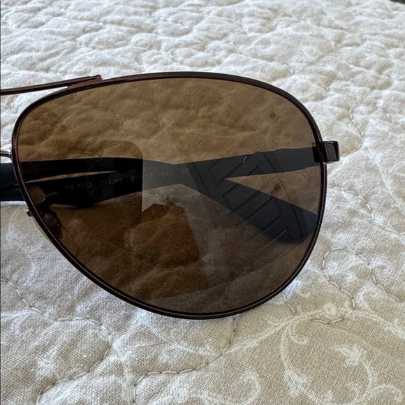 Ray-Ban Brown Aviator Sunglasses with Black Case - Picture 8 of 9